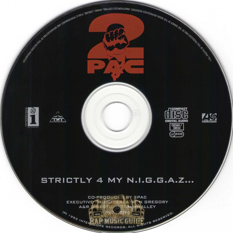 2Pac - Strictly 4 My N.I.G.G.A.Z...: CD | Rap Music Guide